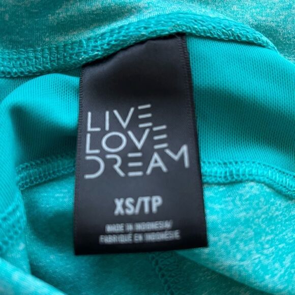 Live Love Dream Workout Pants  19” Crop  Size XS  NWT - Picture 4 of 4